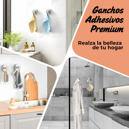 OFERTA 2+2 de regalo Ganchos Adhesivos