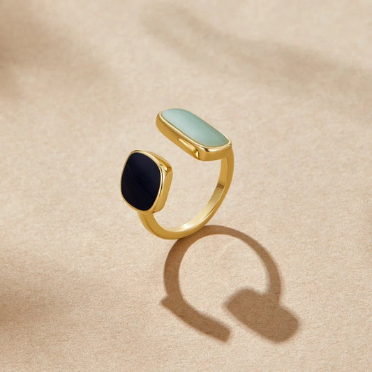 Anillo Aquamarina